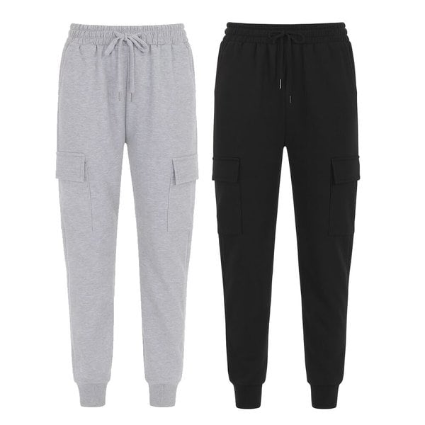 모든GO 면 스판 카고 조거팬츠 남자 여자 밴딩 고무줄 바지 츄리닝 운동복 데일리 캐주얼 바지