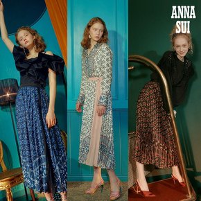 [최초가 199000원] ANNA SUI   판타지아 플리츠 스커트 1종