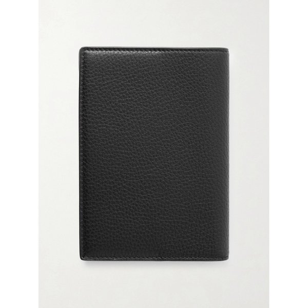 로고 장식 풀그레인 가죽 여권지갑 46376663163045295