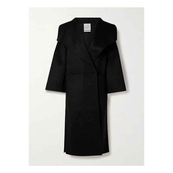 시그니처 울 캐시미어 혼방 코트 블랙 1647597355914677