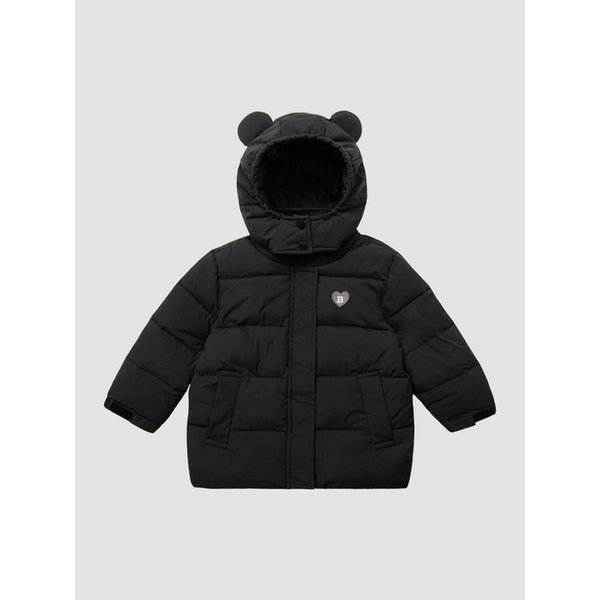 스너글 뽀곰 웰론 패딩 자켓_BLACK