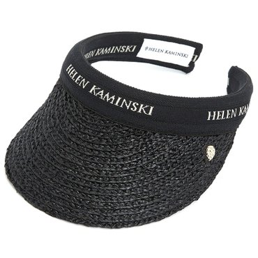 헬렌카민스키 마리나 여성 바이저 HAT50318 CHARCOAL BLACK LOGO