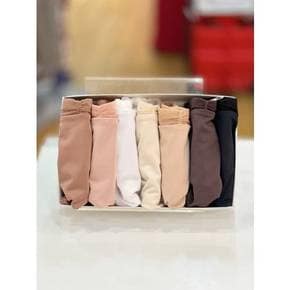 [파주점] 바바라 데일리 심플 여성햄팬티 7종세트 ABP5090S