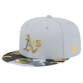 [해외] 1048549 뉴에라 모자 MLB [오클랜드 애슬레틱스] Active Team Camo 59FIFTY Fitted Hat -