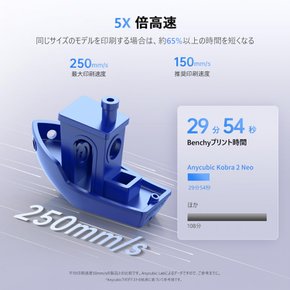 Anycubic Kobra 2 Neo 3D DIY 220x220x250mm 프린터 5배속 고속 인쇄 고정밀 자동 레벨링 조립