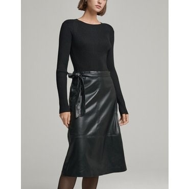 DKNY 시즌오프30%립 스펀 롱 드레스 (DW2E7KOP019W)