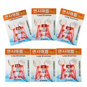 JY 국산 면사 매듭 낚시채비 시인성 우수 초간편