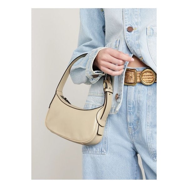 스타우드 오웬 가죽 숄더 백 크림 1647597357747028