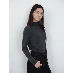 Half-Necked Jersey T-Shirt (2color)