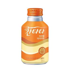  롯데칠성 칸타타 프리미엄 카라멜마끼야또 275ml 24개