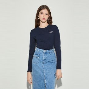 T32E7TTO50SWT1C1G 슬림 에센셜 로고 롱슬리브