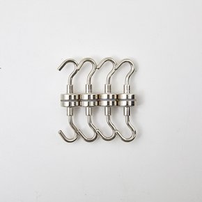 WOW 현관에 착착 마스크 및 다용도 자석후크 8P STAINLESS