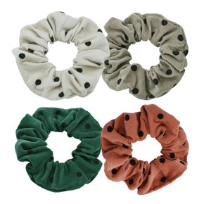 Dotted Corduroy Scrunchie 도티드 코듀로이 스크런치