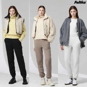 24FW 여성 장기모 보아퍼 조거 팬츠(3종)