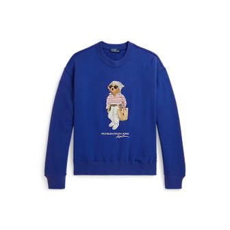 폴로 랄프 로렌 여성 폴로 베어 라이트웨이트 플리스 크루넥(WMPOKNINFB21062400)