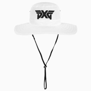 PXG 프로라이트 부쉬 버킷 햇 남녀공용 모자 화이트