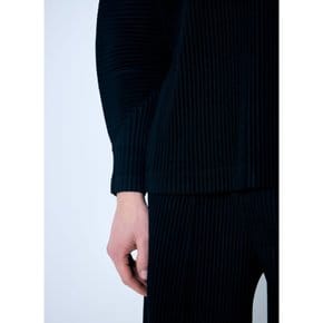 [해외배송] 이세이미야케 옴므플리세 플리츠 후드티셔츠 HP48JK127 15 BLACK