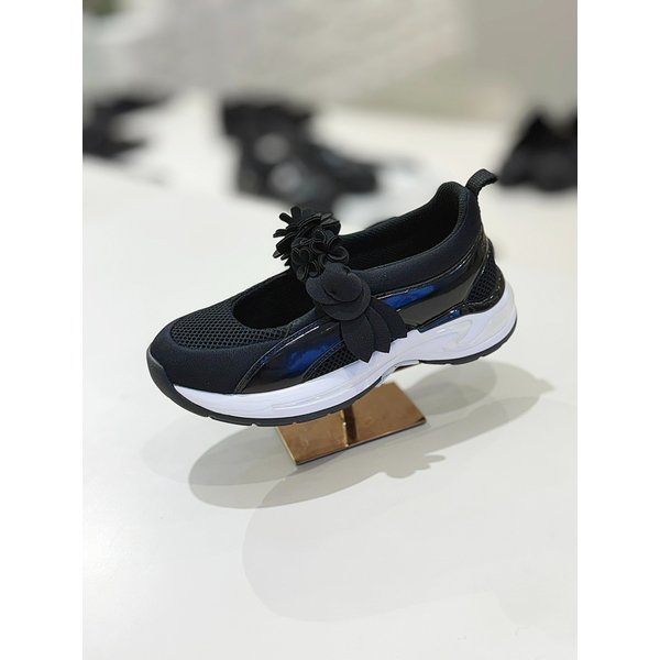 [시흥점] (슈콤마보니] 뉴 플라워밤 메리제인 스니커즈 (블랙) DG4DS25035BLK