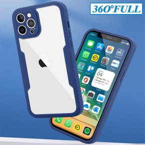 아이폰SE2/아이폰SE3 슬림핏 3D 360도 보호 케이스