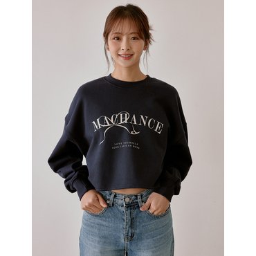 리엘 Machance crop mtm (navy)