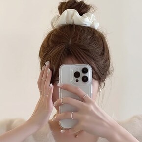 슈가 벨뱃 슈슈 헤어밴드 슈슈 헤어 악세사리 반머리 올림머리 곱창 밴드 머리 끈