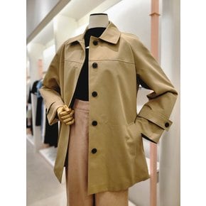 [여주점] 여성 스탠카라 하프 트렌치 코트(ITP9YBY930)