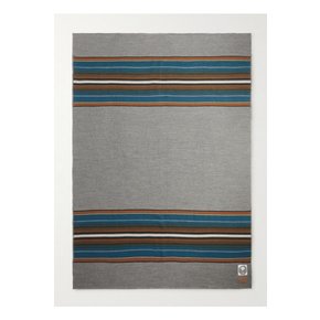 Yellowstone National Park Striped Wool and Cotton-Blend Throw 1647597286517199