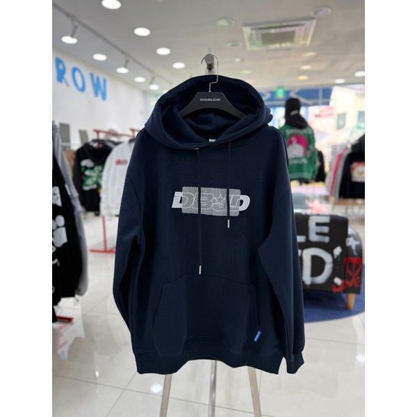 [여주점] 사각부클자수후트 ,남여공용후드,NV컬러JHZZ30102