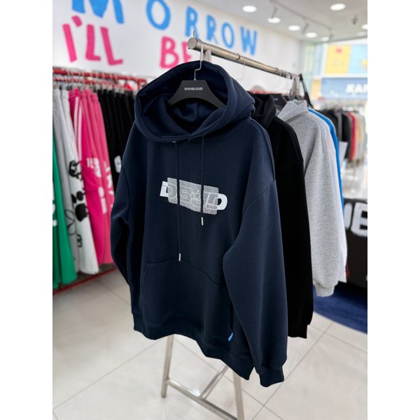 [여주점] 사각부클자수후트 ,남여공용후드,NV컬러JHZZ30102