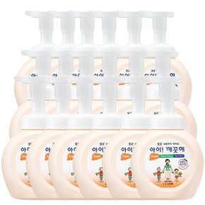 아이깨끗해 핸드워시 복숭아 250ml 용기 X 18개