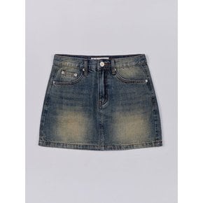 HEIDE MINI DENIM SKIRT_3COLORS_BLUE