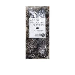 크리미 철수세미 35g x10 개 -식자재 주방 용품 유통 대용량