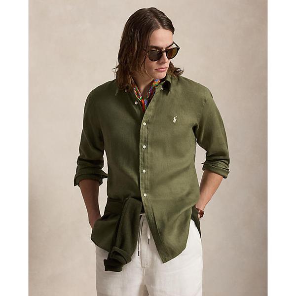 남성 클래식핏 리넨 셔츠(MNPOWOV16825028300)