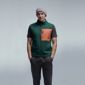 아토믹 플리스 베스트 2425 M ATOMIC FLEECE VEST DARK GREEN/RUST