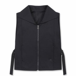 [ONLINE EXCLUSIVE] Elysee Edit5. JERSY BIB VEST(Black)_NWVAW24501BKX