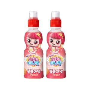 웅진 어린이음료 알쏭달쏭 캐치티니핑 복숭아맛 200ml 48개