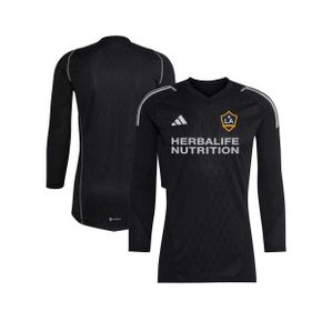 맨즈 블랙 LA 갤럭시 2023 Goalkeeper 롱슬리브 긴팔 Replica 저지 - 블랙 5750404