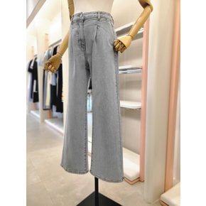 [여주점] 여성 와이드 턱 데님 팬츠(ITP5YDP831)