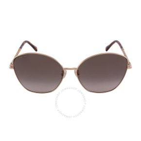 4664562 Jimmy Choo Brown Cat Eye Ladies Sunglasses