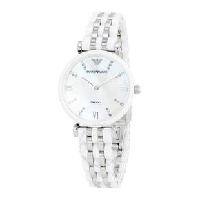 4667129 Emporio Armani Ceramica Mother of Pearl Dial Ladies Watch 78482413