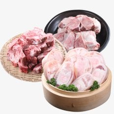 한우 우족2kg+잡뼈2kg+도가니200g