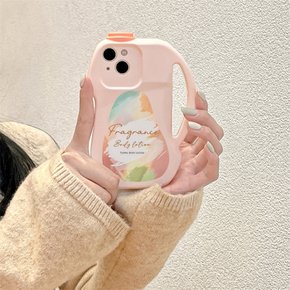 아이폰 14 13 12 pro max 프로 맥스 특이한 유연제 세탁 세제 병 모양 손잡이 카메라보호 스트랩 케이스
