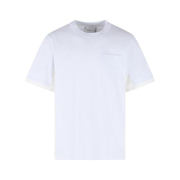 확대된 대표 사카이 폴로 티셔츠 26 03952M101 White
