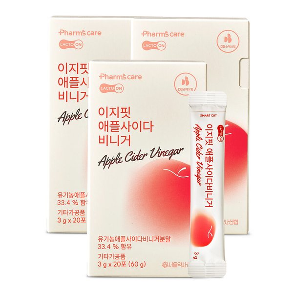 [락토온] 이지핏 애플사이다비니거 3세트