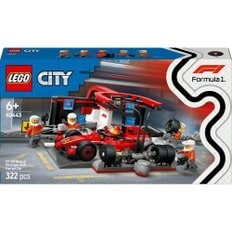 60443 F1 Ferrari 피트 스탑과 크루 [시티] 레고 공식