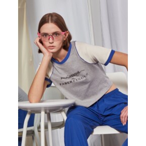 Lettering Line Coloring T-shirt