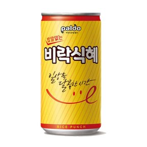 팔도 밥알없는 비락식혜 175ml x 90캔 / 식혜캔 식혜음료