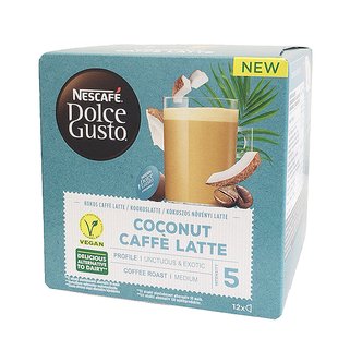 네스카페 돌체구스토 호환용 코코넛 카페라떼 12캡슐