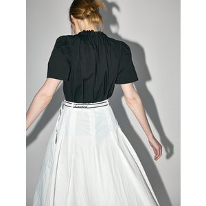 로트르드민 [24SS]  Lautre de min Daisy White Flare skirt