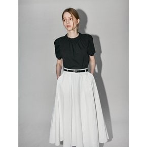 [24SS]  Lautre de min Daisy White Flare skirt